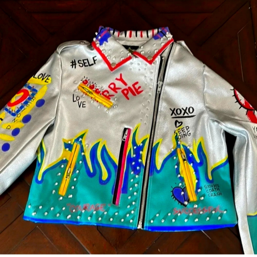 Colorful Graphic Women's Jacket